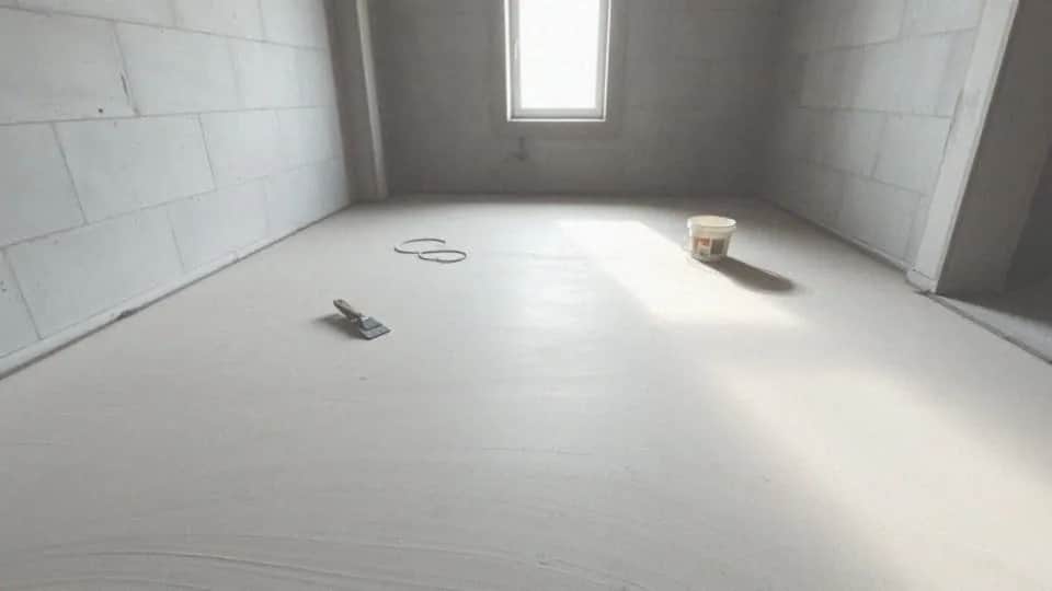 Ile schnie wylewka w zimie? Sprawdź, co wydłuża czas schnięcia