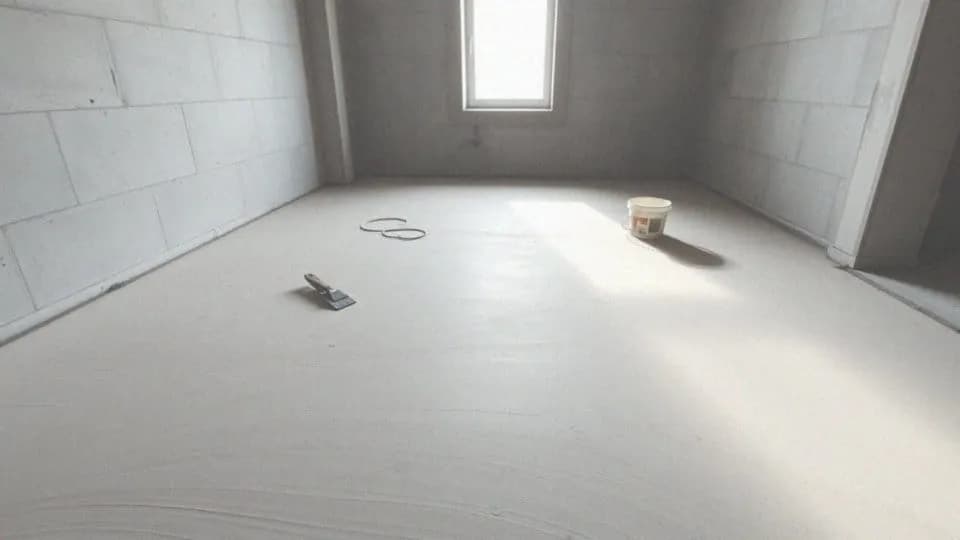 Ile schnie wylewka w zimie? Sprawdź, co wydłuża czas schnięcia