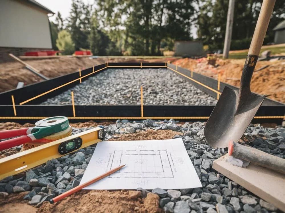 Jak wytyczyć fundament pod garaż, aby uniknąć kosztownych błędów