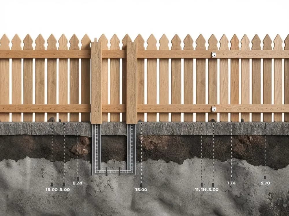 Jak głęboki fundament pod ogrodzenie? Uniknij kosztownych błędów