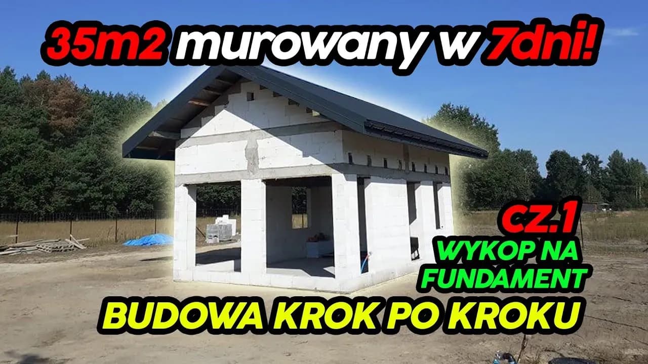Jaki fundament pod dom 35m2: Wybierz najlepsze rozwiązanie i oszczędzaj