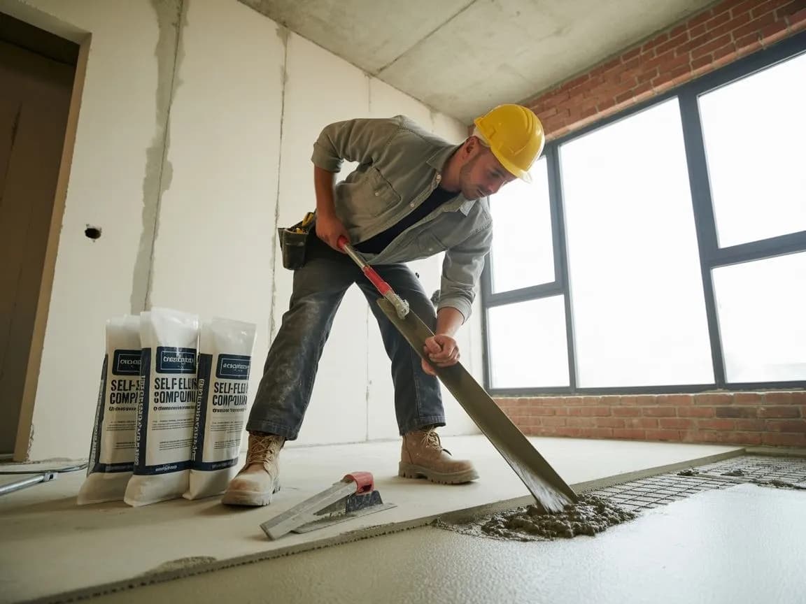 Ile wylewki samopoziomującej na m2? Oblicz dokładnie i uniknij strat