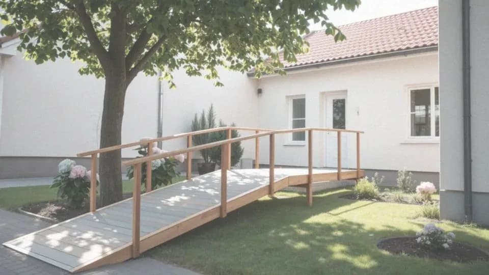 Jak zrobić podjazd dla niepełnosprawnych - praktyczne porady i materiały