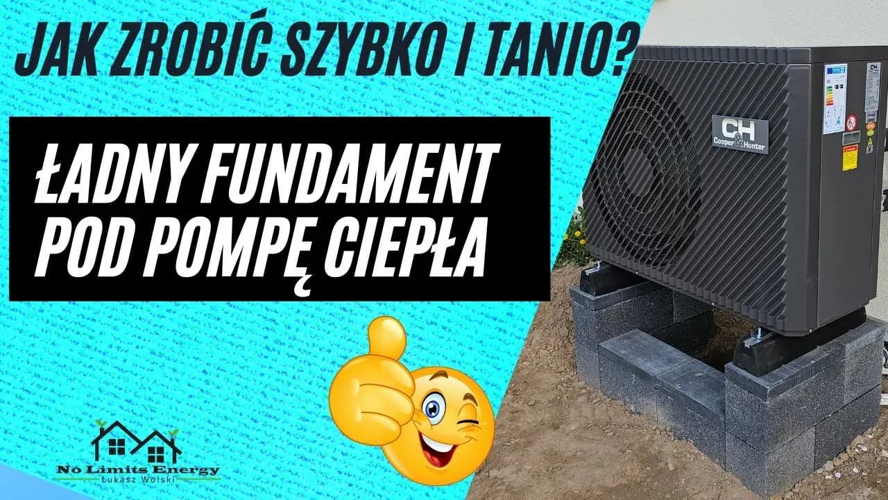 Jaki fundament pod pompę ciepła? Kluczowe informacje, które musisz znać