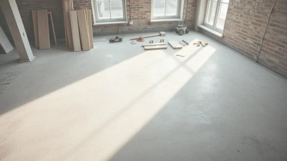 Jak długo schnie wylewka z miksokreta? Sprawdź ważne czynniki